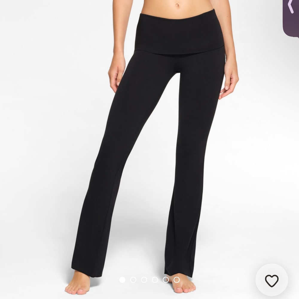 SKIMS Cotton Jersey Foldover Pants